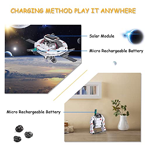 AESGOGO STEM Projects for Kids Ages 8-12, Solar Robot Toys 6-in-1 Science Kits DIY Educational Building Space Toy, Christmas Birthday Gifts for 7 8 9 10 11 12 13 Year Old Boys Girls Teens. - Image 3