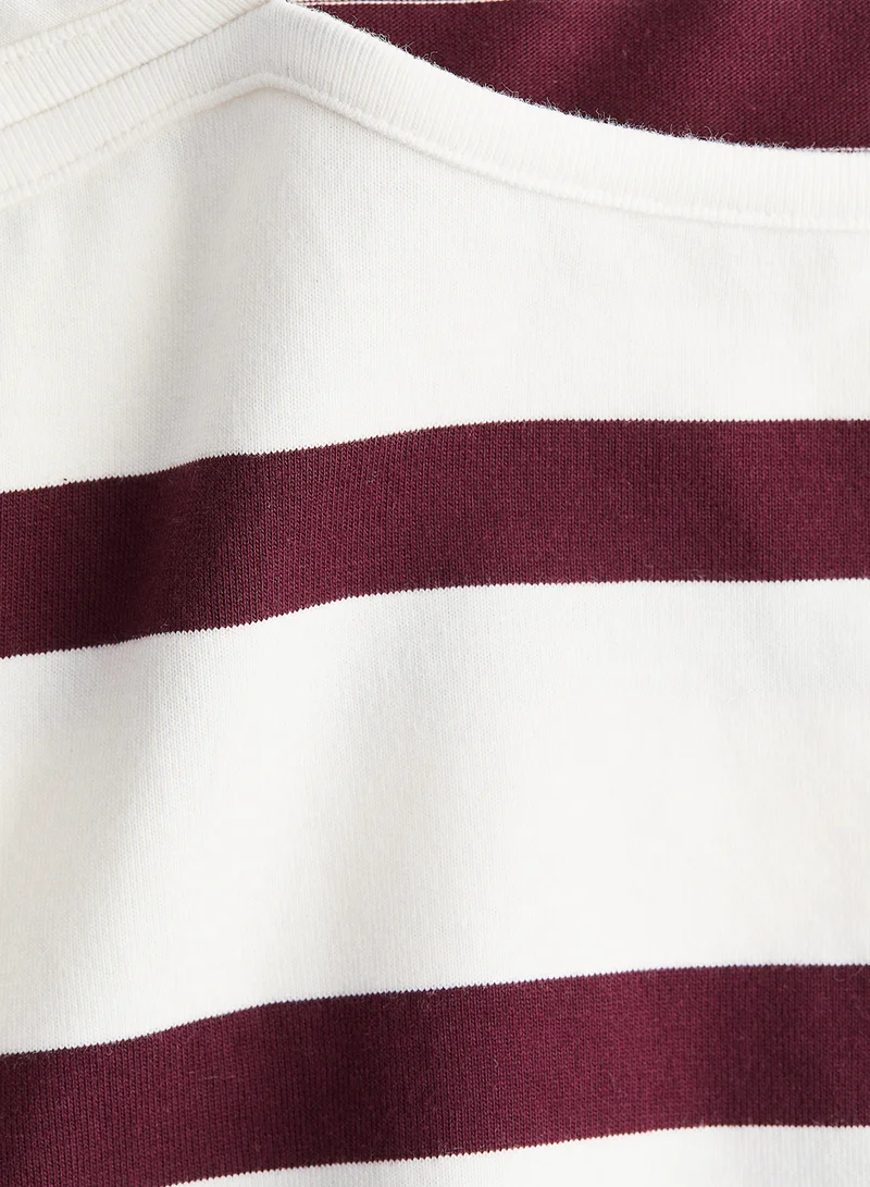 H&M Oversized Boat-Neck Top