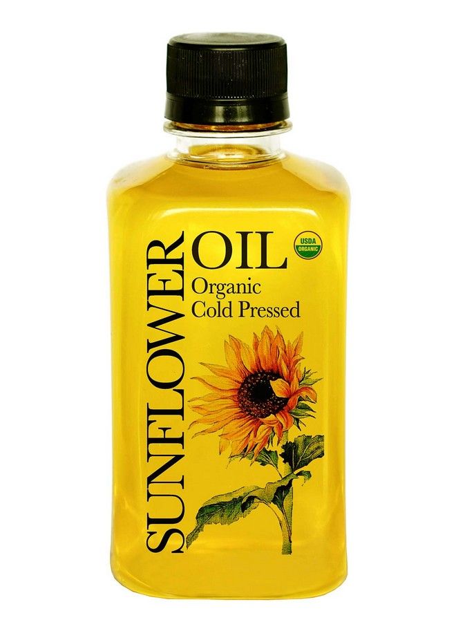 Daana زيت عباد الشمس العضوي للبشرة: زيت بكر ممتاز معصور على البارد (12 أونصة سائلة) - Image 1