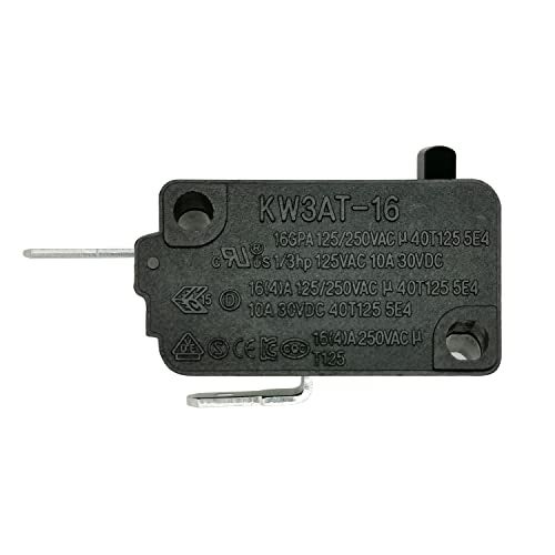 HiQltyla Microwave Oven Door Switch Replacement Part, 16A 125VAC, KW3AT-16 (Downward Compatible with KW3A-16), Normally Closed - 1Pc - Image 5