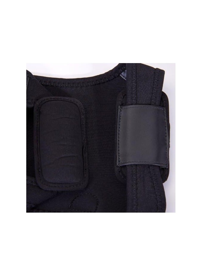 جوريكس حزام مشد الظهر والاكتاف من جوريكس je091 blk، أسود - Image 4