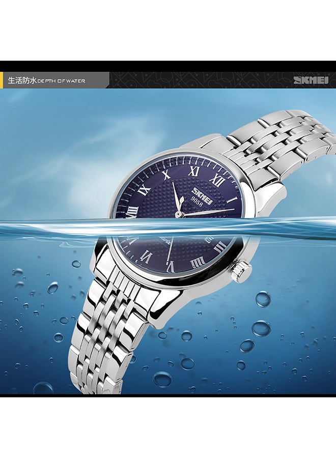 Men's Fashion Clock's Top Brand Luxury Quartz  Waterproof Watch 9058 - Image 2