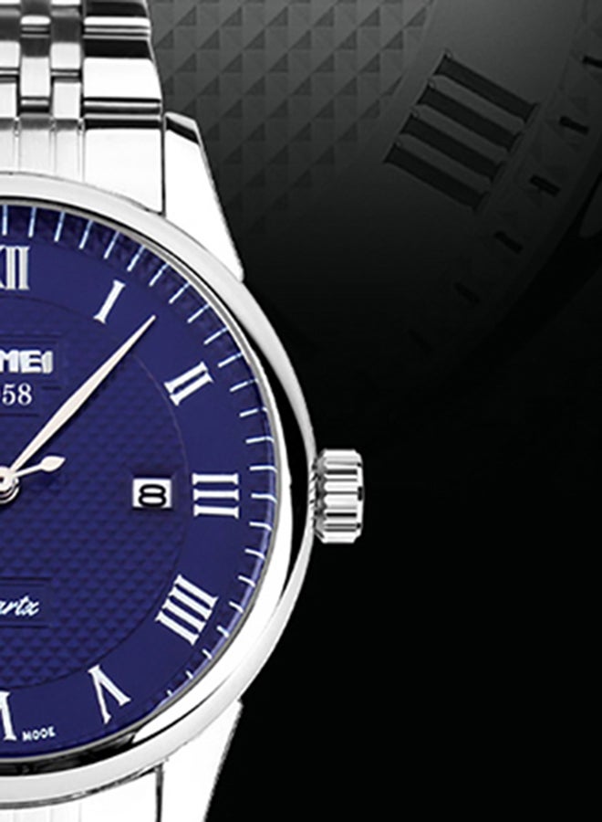 Men's Fashion Clock's Top Brand Luxury Quartz  Waterproof Watch 9058 - Image 3