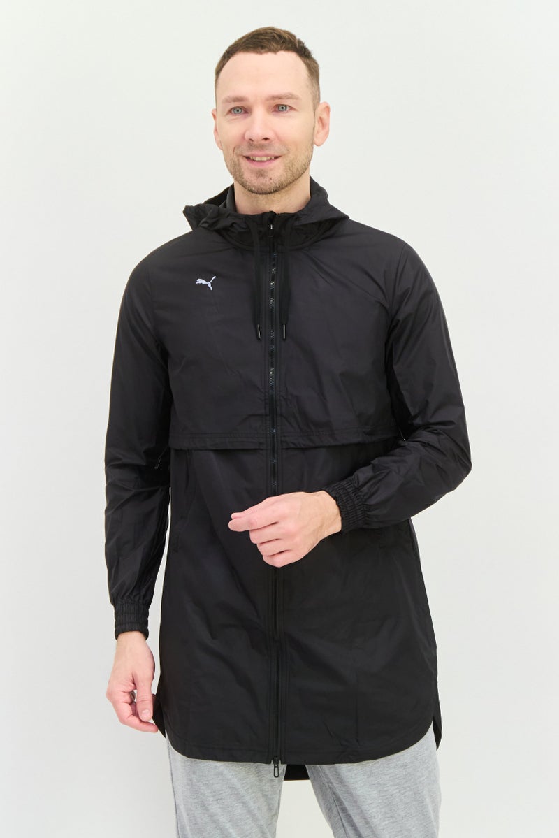 PUMA Men Sportswear Fit Hooded Training Jackets, Black - Image 1