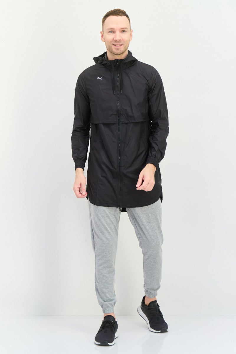 PUMA Men Sportswear Fit Hooded Training Jackets, Black - Image 4