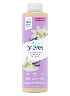 ST. Ives Pampering Body Wash Vanilla & Oat Milk Made with 100% Natural Extracts 650 ML 