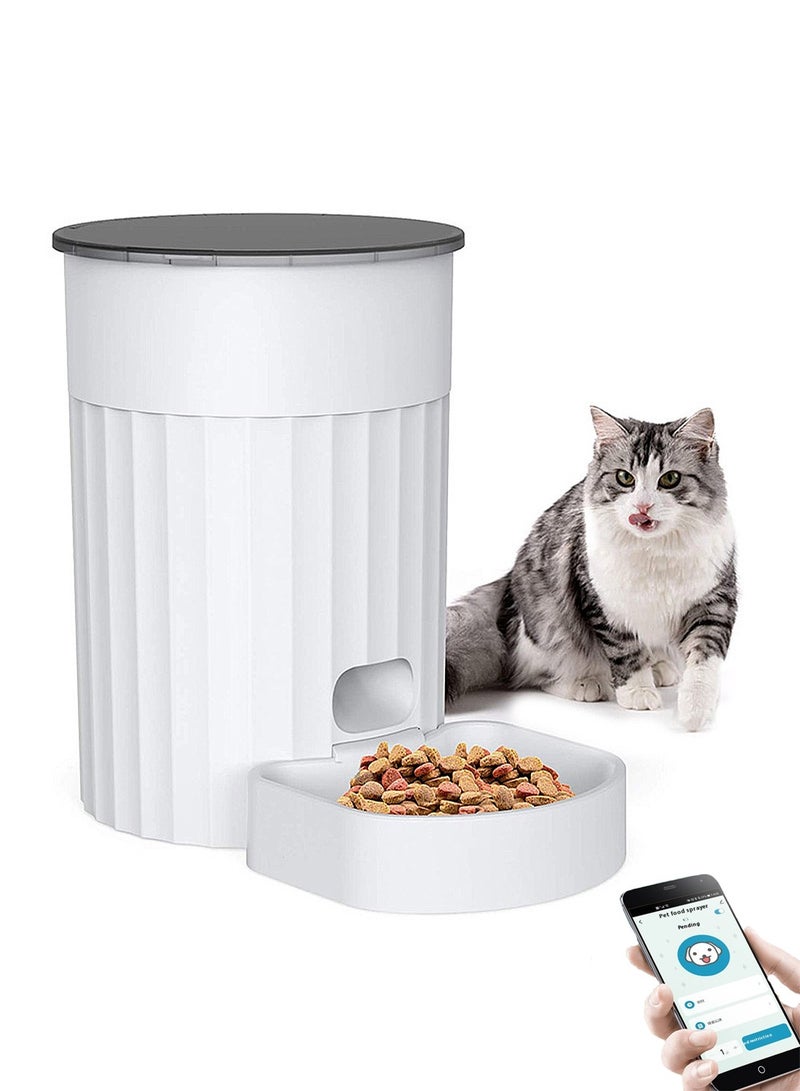 كيدل التلقائي بالكامل القط الغذاء المغذية الحيوانات الأليفة توقيت ذكي الغذاء موزع القط الغذاء الكلب الغذاء المغذية - Image 1