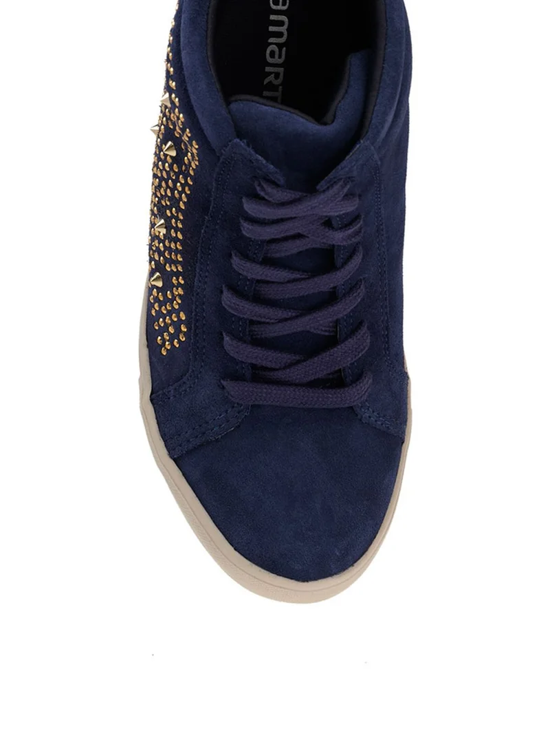 Via Marte Studded Wedge Sneaker