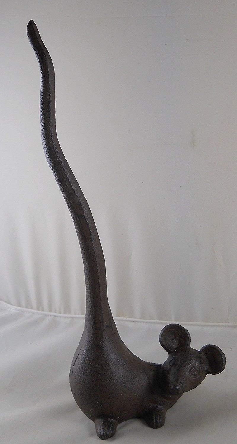 UD Cast Iron Mouse Paper Towel Holder - Image 3