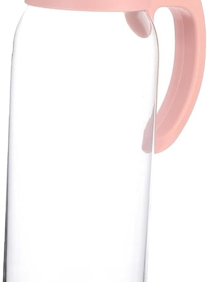 Large Heat Resistant Portable Leakproof Water Bottle Tea Jug Pink - Image 1
