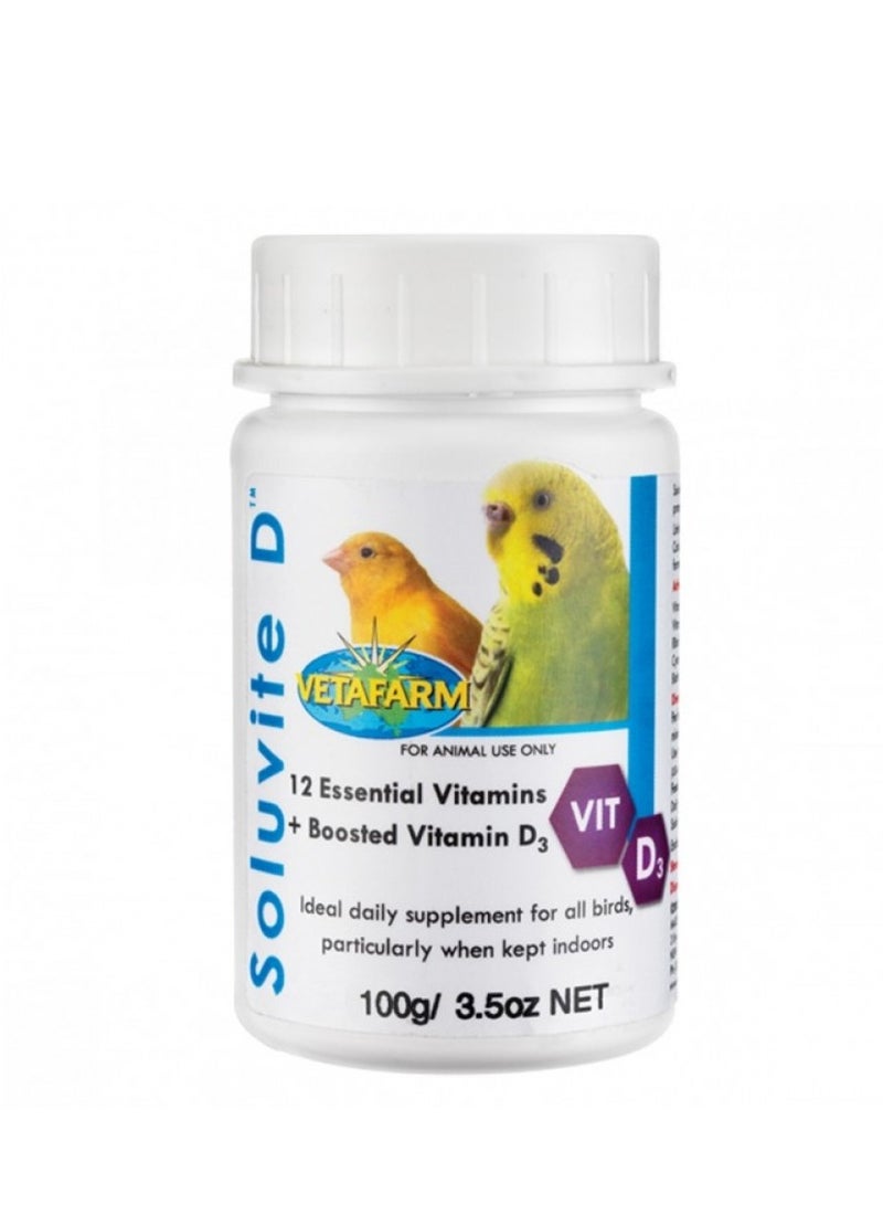 VETAFARM D Soluvite D Supplement - 100g
