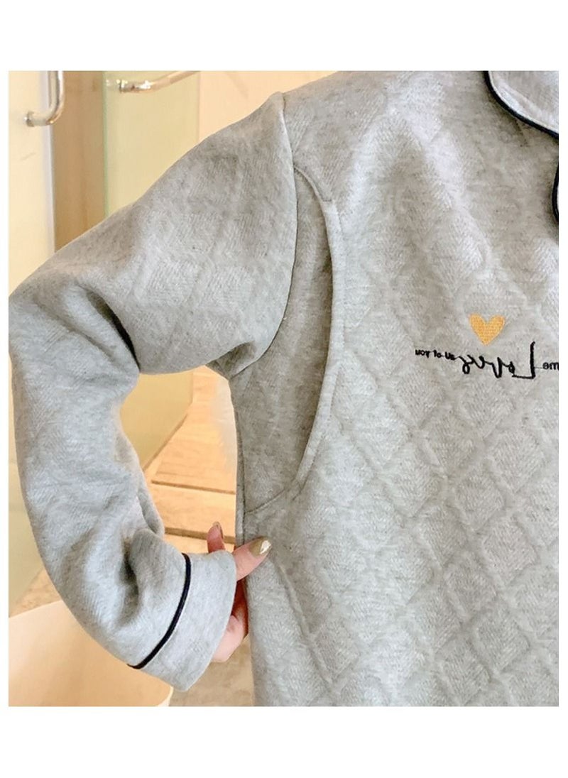 NIBEMINENT - Maternity clothes, women's postpartum home  nursing clothing, pajamas - Image 1