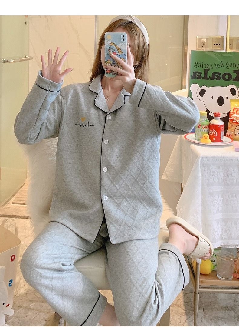 NIBEMINENT - Maternity clothes, women's postpartum home  nursing clothing, pajamas - Image 1