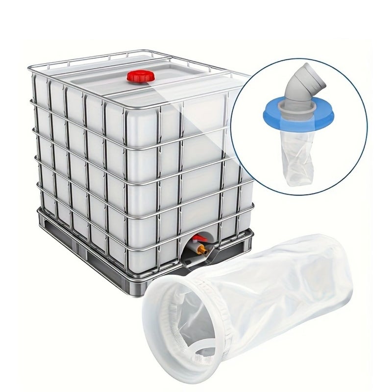 1pc Durable Nylon Filter Screen for IBC Water Tanks Easy Install Fish Friendly Rainwater Collection Cover With Ventilation Ideal for Garden Home Use - Image 4