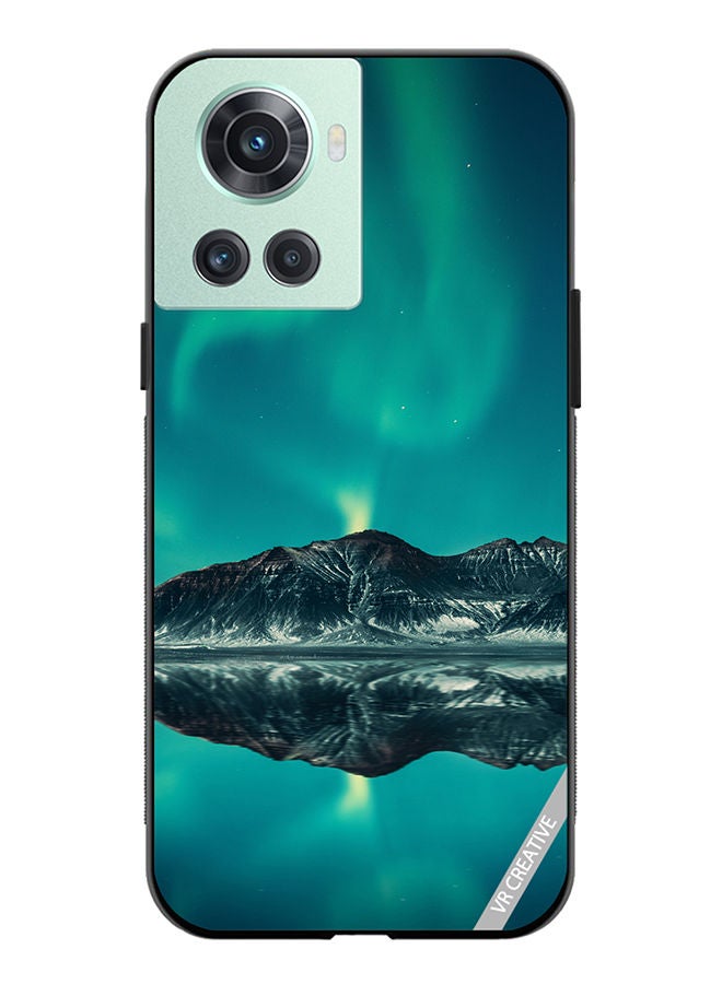 VR CREATIVE Protective Case Cover For OnePlus 10R Aurora Design Multicolour - Image 1
