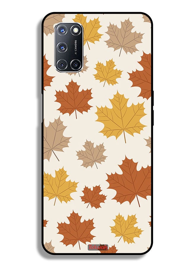 Tolwak Oppo A92 Protective Case Cover Autumn Leaves - Image 1