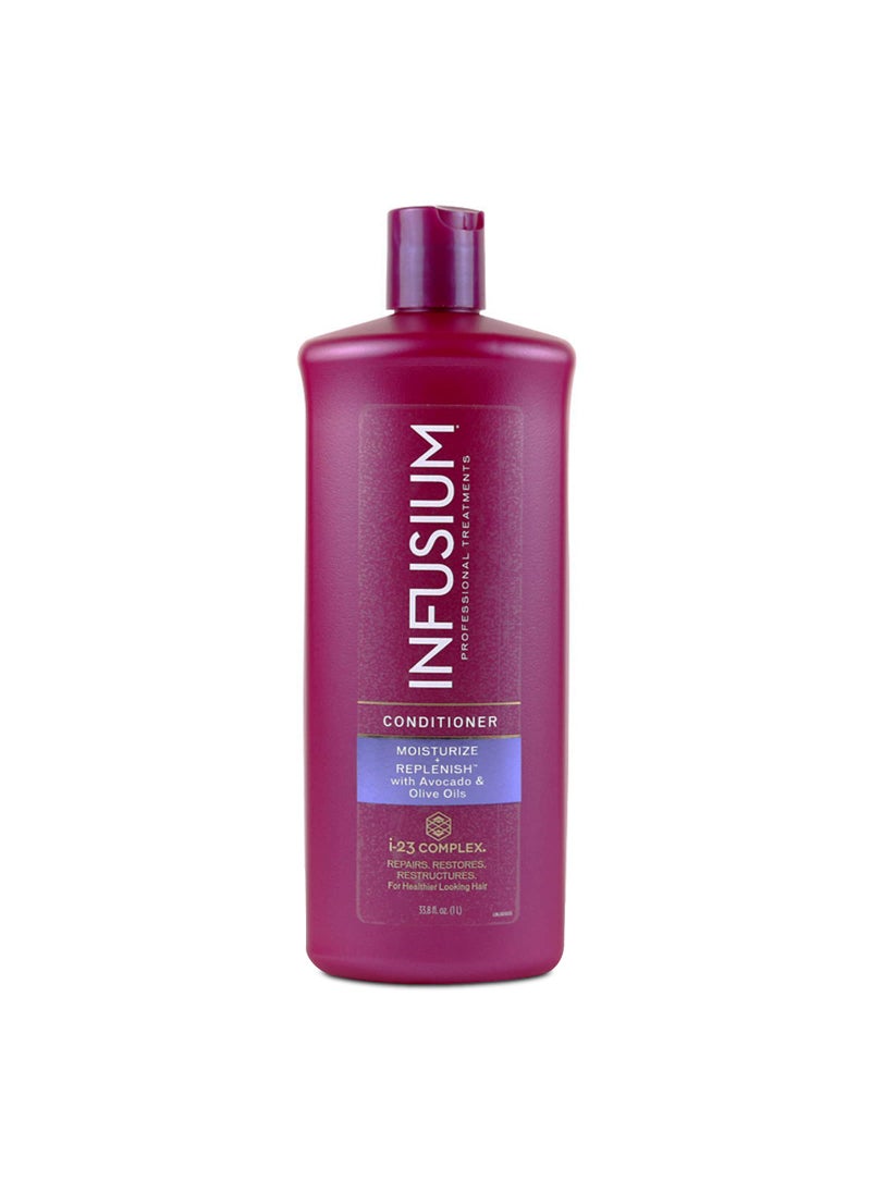 Infusium - Infusium Moisturize and Replenish Conditioner - Hair Conditioner for Dry Hair - With Avocado and Olive Oils - Conditioner for Women - 1 L - Image 1