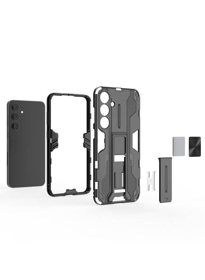 S-TOP Case For Samsung Galaxy S24+ 5G Supersonic Armor PC Hybrid TPU Phone Case - Image 5