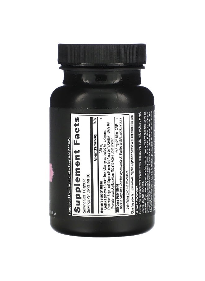Ancient Nutrition - Ancient Nutrition, SBO Probiotics, Once Daily Women's, 25 Billion CFU, 30 Capsules - Image 1