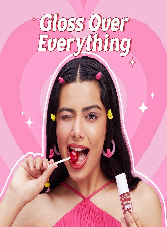 Hilary Rhoda Quench Me Lip Gloss | Clear & tinted lip gloss | Nourishing & Hydrating | Sheer Coverage | Lip Gloss for Women | Hydrating & High Shine | Lightweight & Non-Sticky - 4ml (Pink Fairy - Shade 03) - Image 3