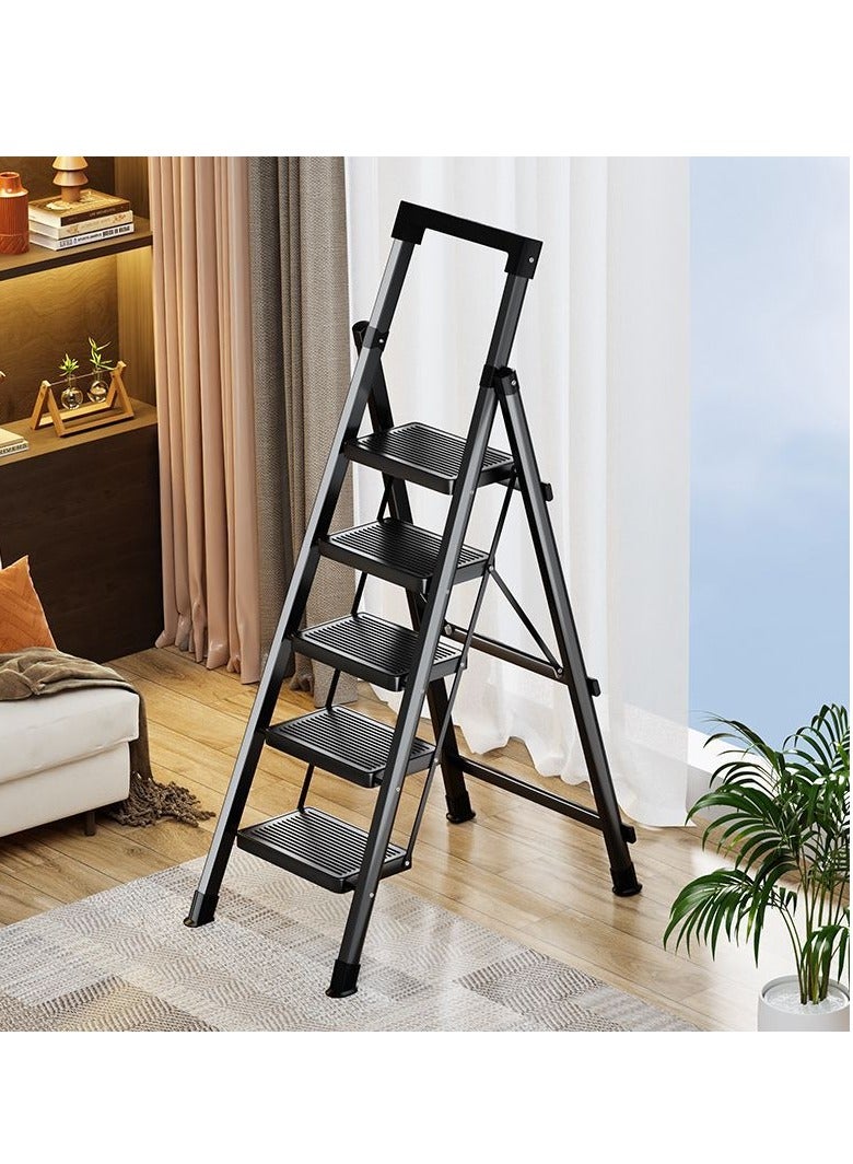 Non-slip Folding Step Ladders Indoor Ladder Stool Multi-function Thickened Ladder Chair Foldable Stairsl Ladder for Home  - Image 1