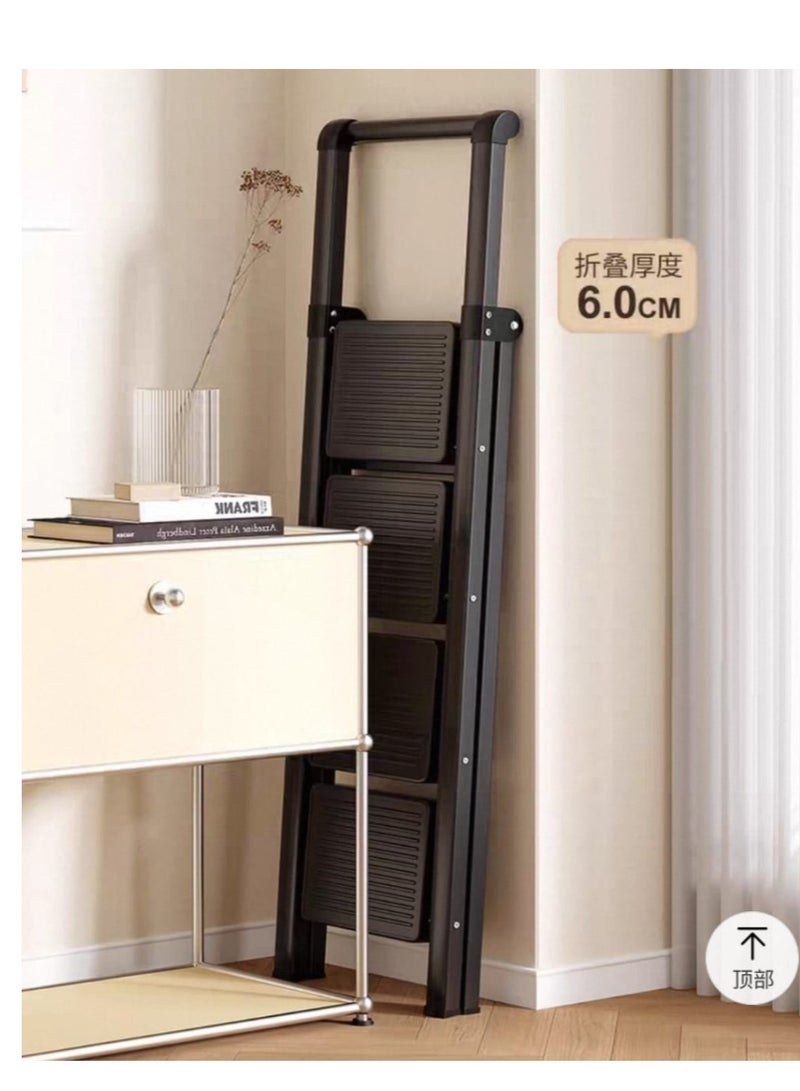 Non-slip Folding Step Ladders Indoor Ladder Stool Multi-function Thickened Ladder Chair Foldable Stairsl Ladder for Home  - Image 3
