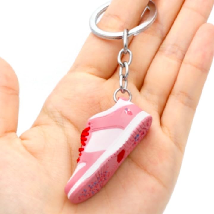 CLA6 3D Sneaker Keychain | Miniature Shoe Keyring | Handcrafted And Hand-painted | Diverse Collection | Unisex - Image 4