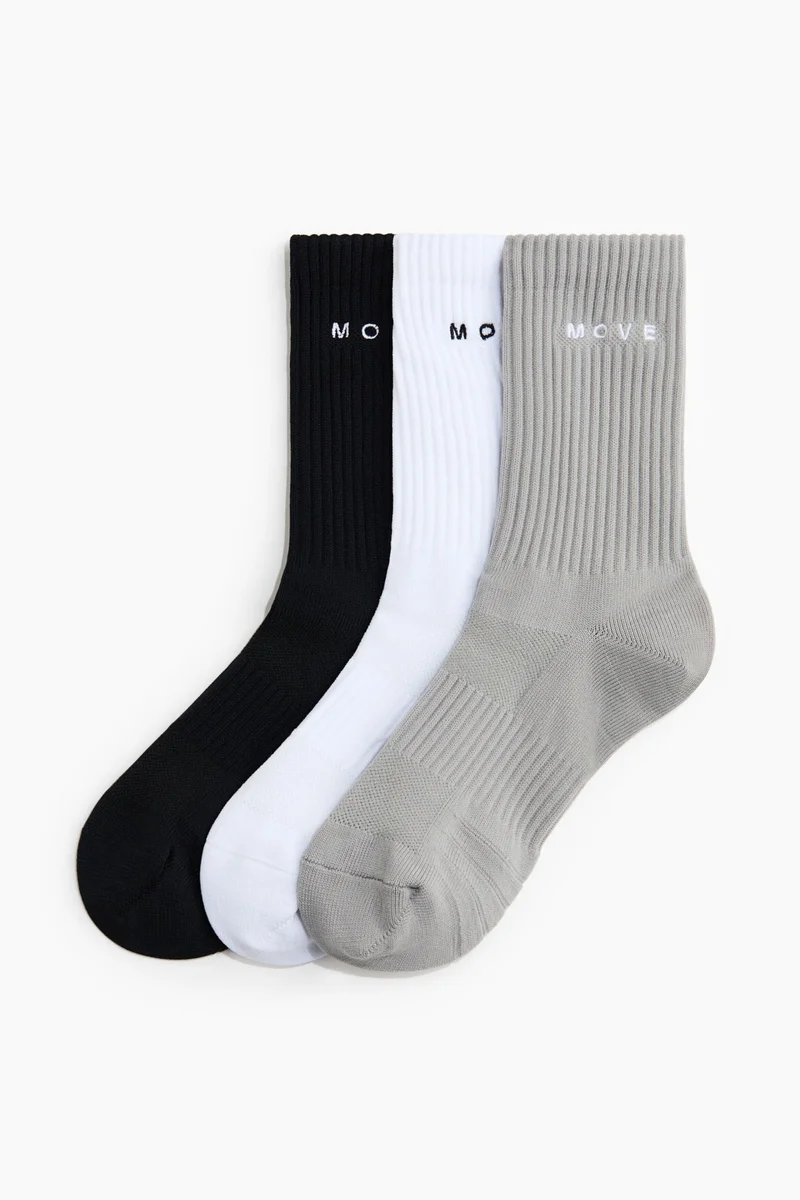 H&M 3-pack sports socks with DryMove™