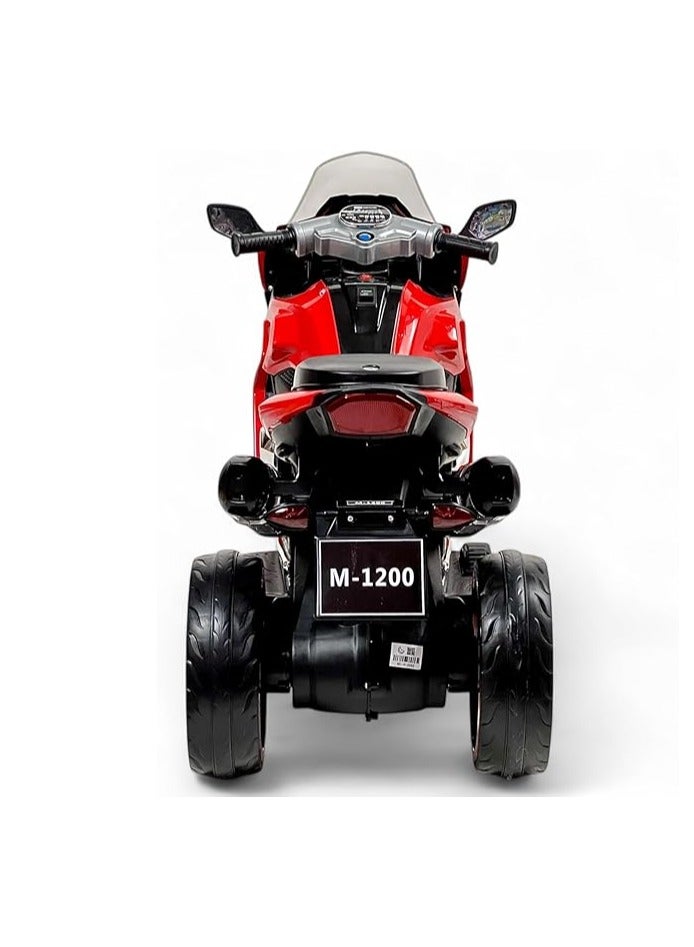 البدر دراجة نارية كهربائية للاطفال من البدر، يمكن الركوب عليها للاولاد والبنات، سيارات العاب مزدوجة قابلة لاعادة الشحن، بطارية 12 فولت ومحركين، مناسبة لعمر 2-8 سنوات، من البدر - Image 5