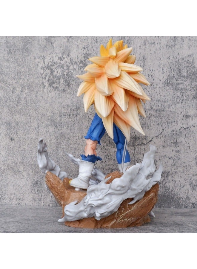 عام سايان يونيكورن فيغيتا قرد الملك التنين الكرة تمثال نموذج الديكور سطح المكتب لعبة الديكور هدية للعائلة والأصدقاء - Image 3