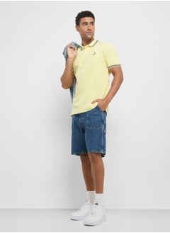 BRAVE SOUL Contrast Polo Shirt  - Image 4