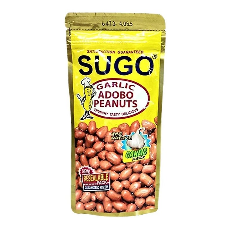 Sugo Garlic Adobo Peanuts In Garlic Flavor Crunchy Tasty Delicious- 100gms