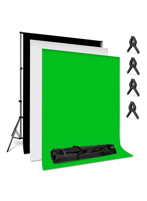 Backdrop Support System Kit with Carry Bag for Photography Photo Video Studio, 2m*2m Background Stand, Background Screen