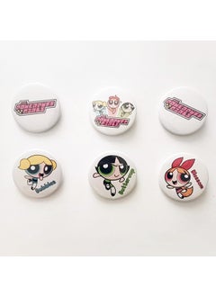 Hediye Panayırı Gift Fair Set of 6 Power Girls Badges 