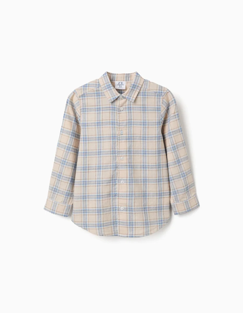 Ziddy Long Sleeve Cotton Shirt