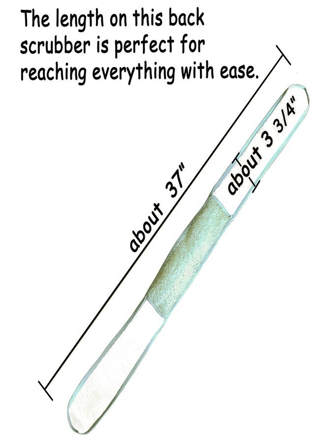 Plai Na Natural Loofah 2 Layers Back Scrubber Sponge Body for Shower Back Exfoliator Exfoliating Scrubber Deep Clean - Image 4