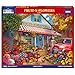 White Mountain Fruit N Flowers Puzzle 1000 Piece Vintage Spring Jigsaw Puzzles for Adults - Image 4