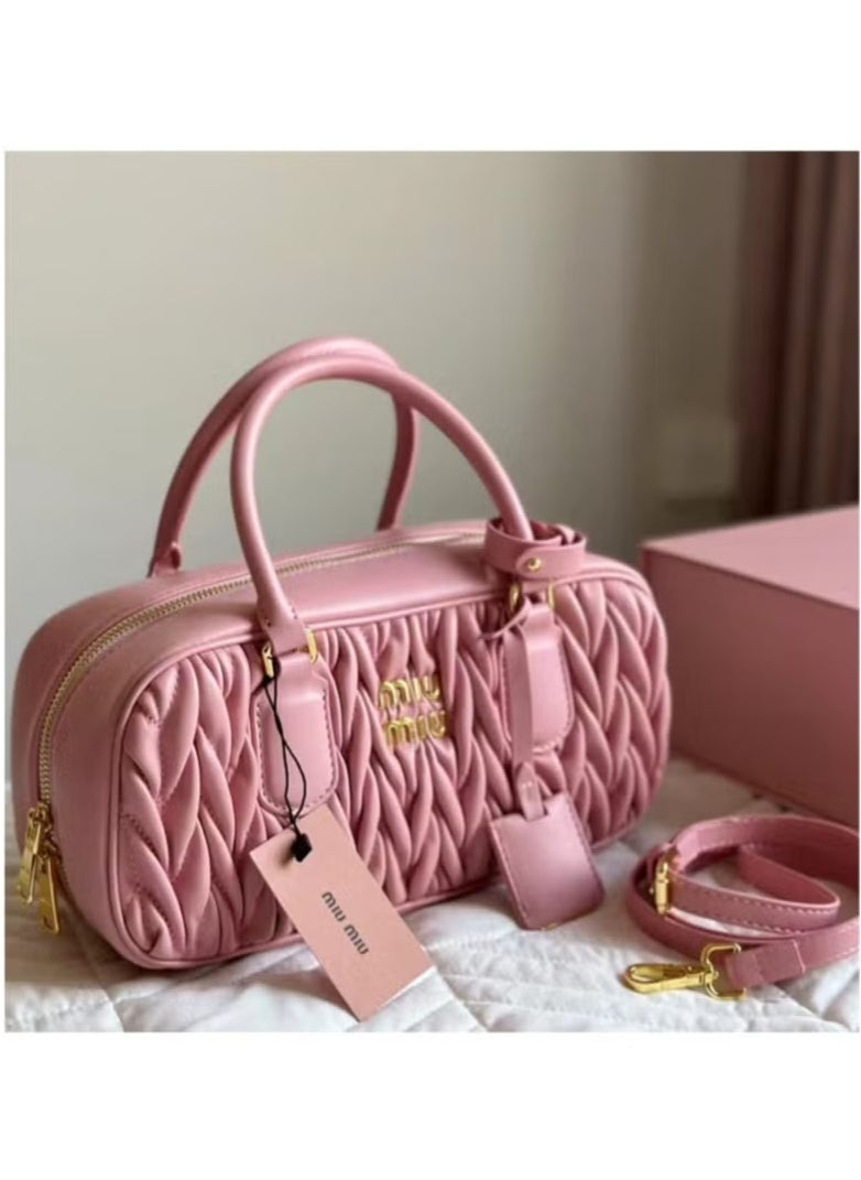 Miu Miu Pleated Cross-body Shoulder Bag Handbag 22*11*8cm  - Image 1