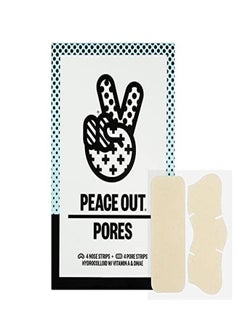 Skincare Pores. Hydrocolloid PoreRefining Nose And Face Strips With Vitamin A To Shrink Enlarged Pores And Remove Excess Oil (4 Pore And 4 Nose Strips)