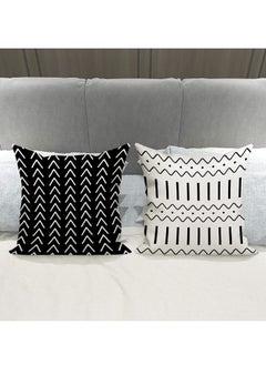 Pillow Covers Modern Sofa Throw Cover, Decorative Outdoor Linen Fabric Case for Couch Bed Car 45x45cm (Black, 18x18, Set of 4) - pzsku/Z82CBD5DA090B0A700528Z/45/_/1673946799/09af46d8-3d27-49f3-b188-907960c2906f