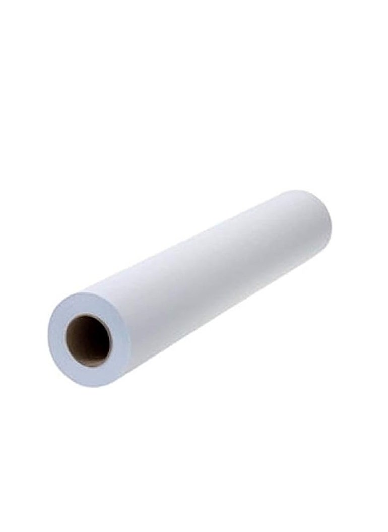 Terabyte Plotter Paper Roll 45CM X 50YRD 2Core White Color  - Image 1