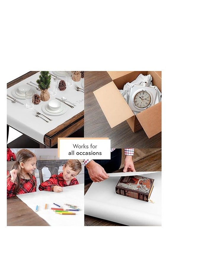 Terabyte Plotter Paper Roll 45CM X 50YRD 2Core White Color  - Image 3