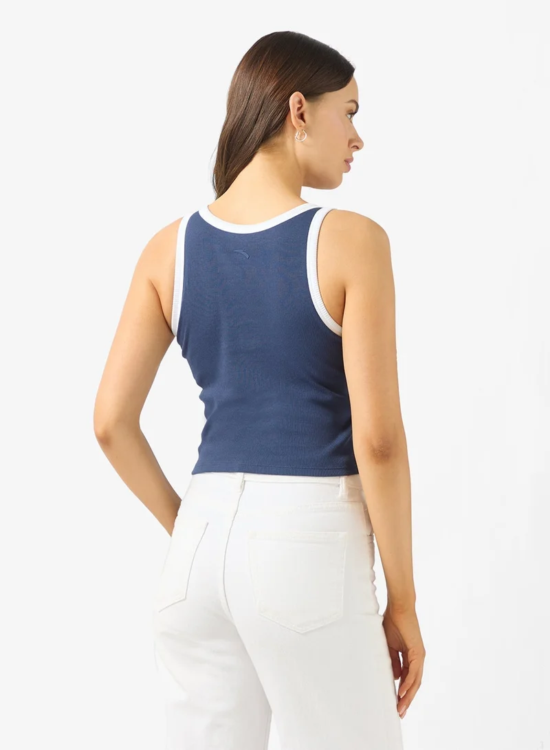 ANTA SPORTS RETRO Knit Tank  - Lifestyle