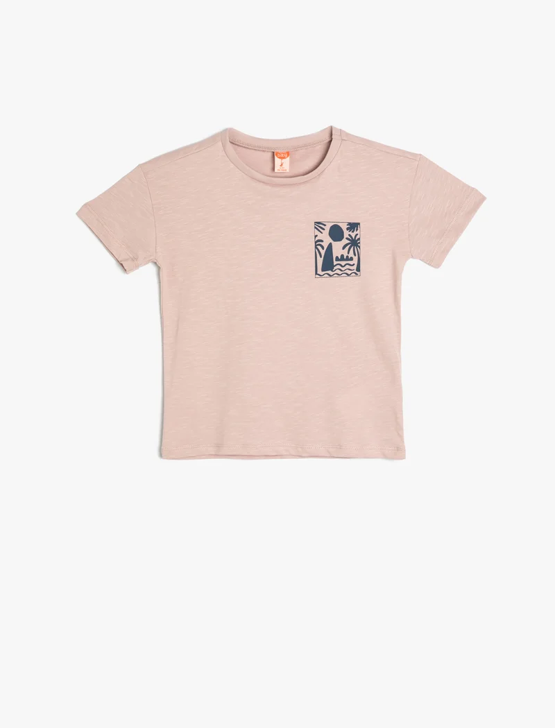 كوتون Koton | Printed Short Sleeves T-Shirt