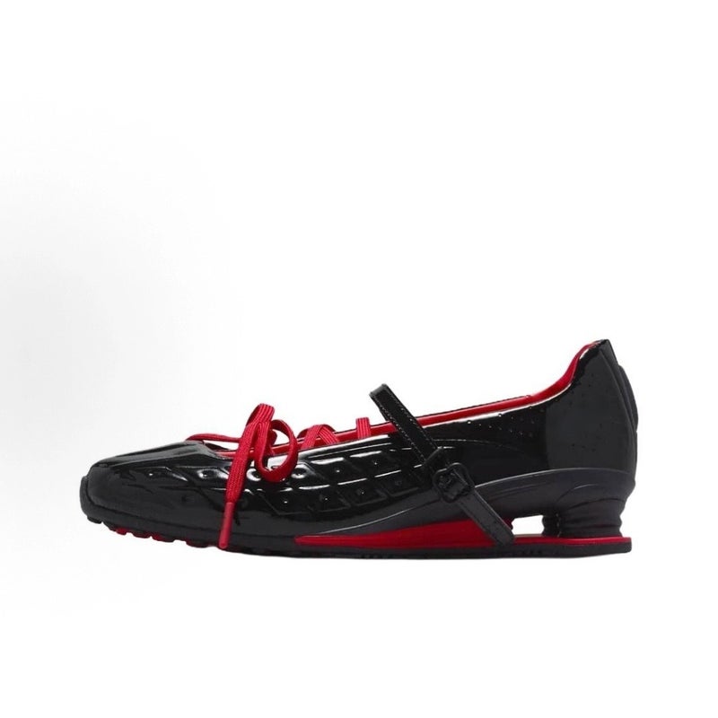 WU Puting Shoes Cross-Border Fashionable Mary Jane Princess Ballet Flats with Z-Spring Air Cushion - Image 1