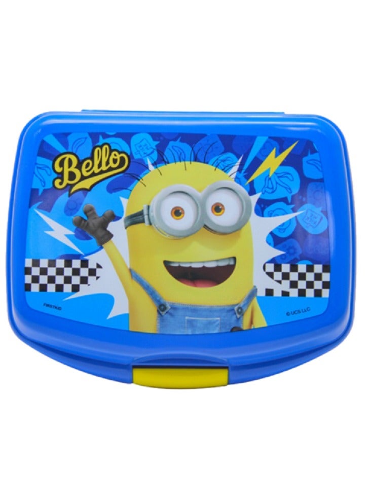 minions the rise of gru high quality durable rectangular lunch box - Image 1
