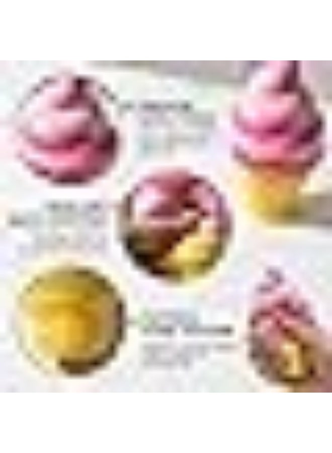 squishy Ice Cream Squishy, Slow Rise Sensory Fidget, Stress Relief for Anxiety Management, Sensory Play Therapy, Ideal for Calm-Down Corners and Desk Use, Pink Ice Cream Design - Image 4