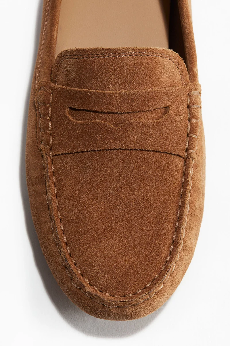 H&M Suede loafers