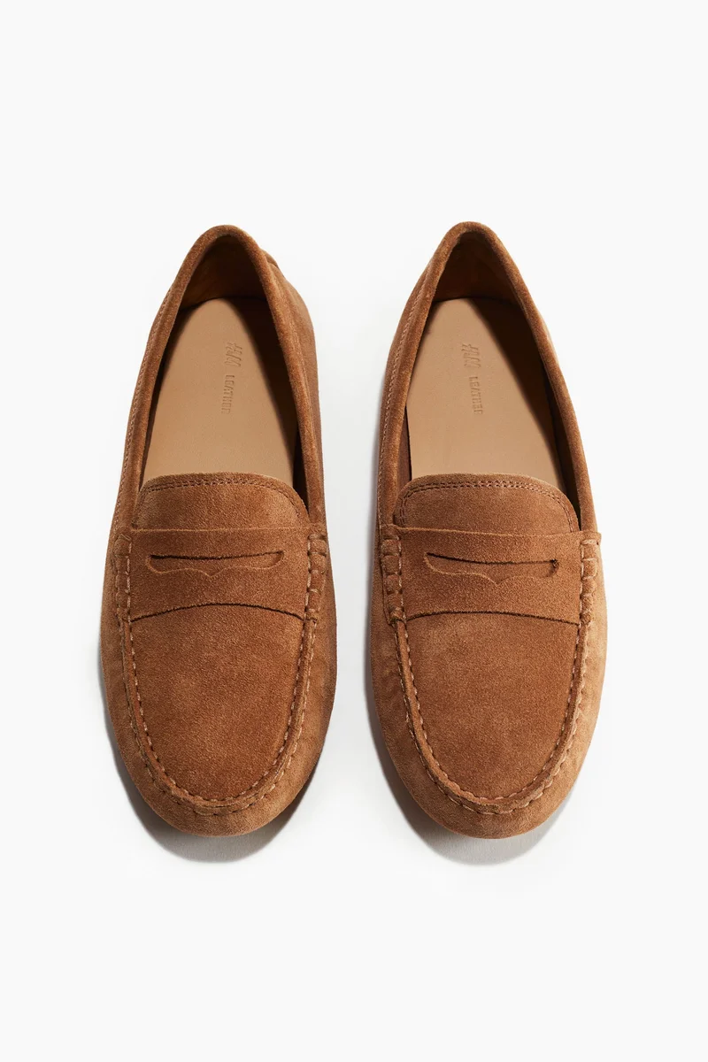H&M Suede loafers