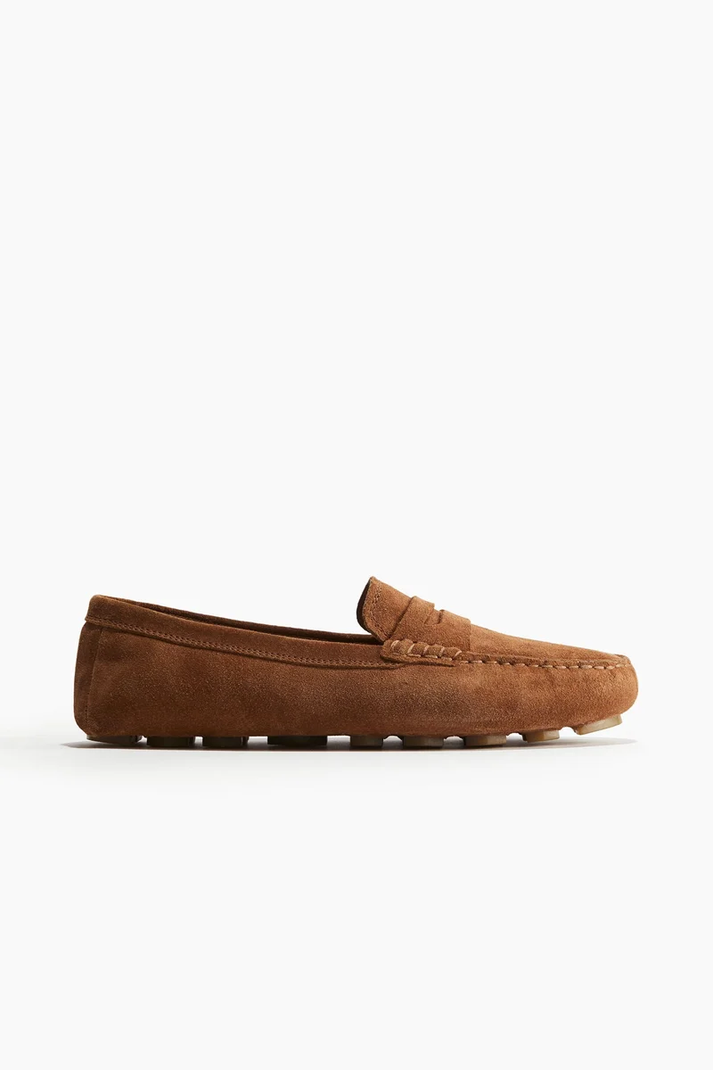 H&M Suede loafers